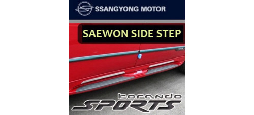 saewon side steps ssangyong korando actyon 2012-14